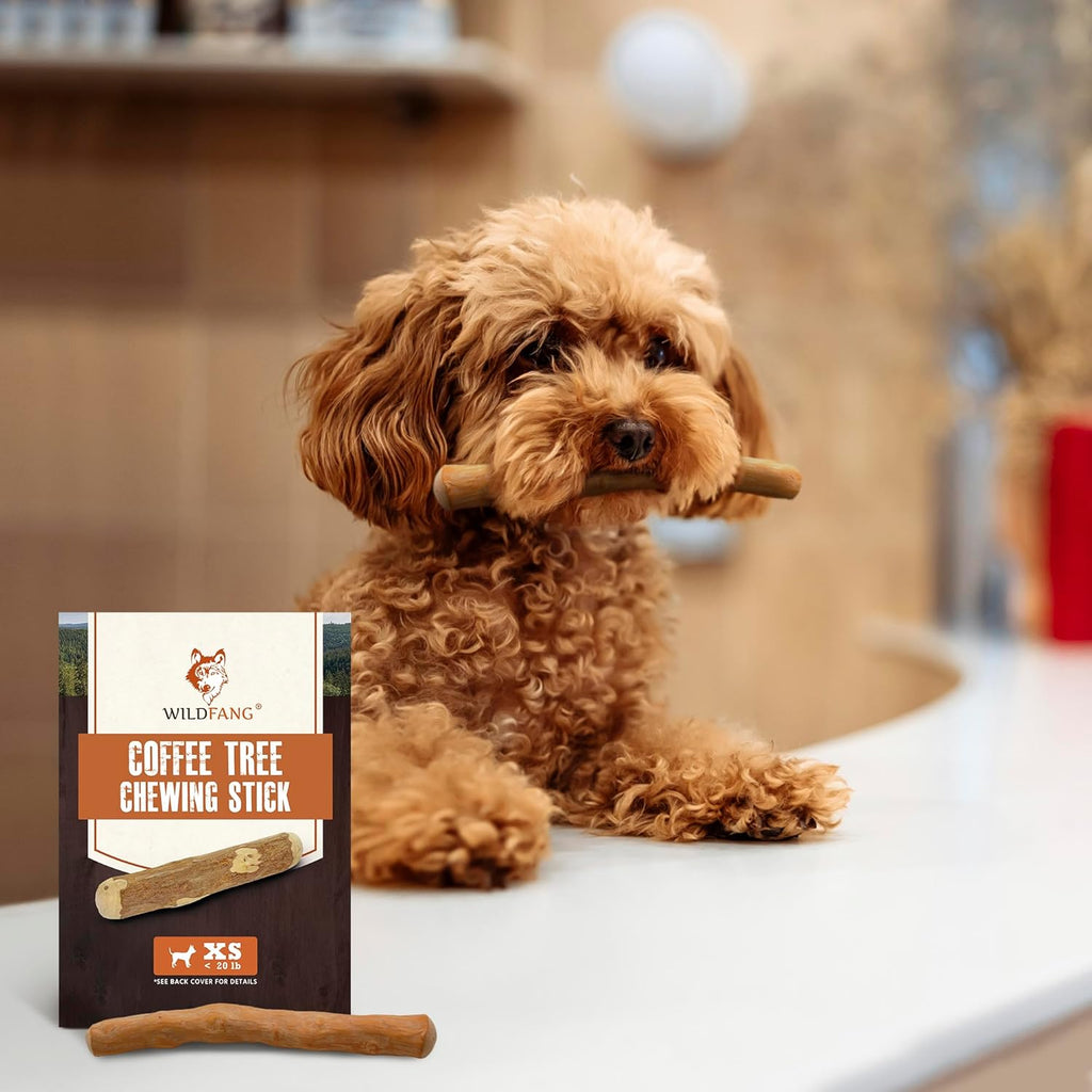 Coffee Wood Dog Chew – Natural Long-Lasting Chew Stick