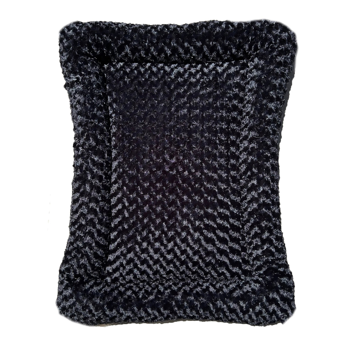 Dog Bed - Rectangle Bolstered Furvana™ 'Cloud'