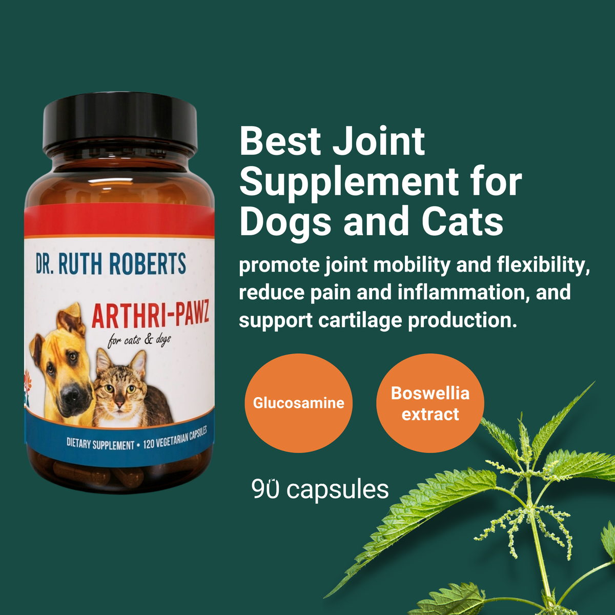 Arthri-Pawz – with Glucosamine for Cats and Dogs