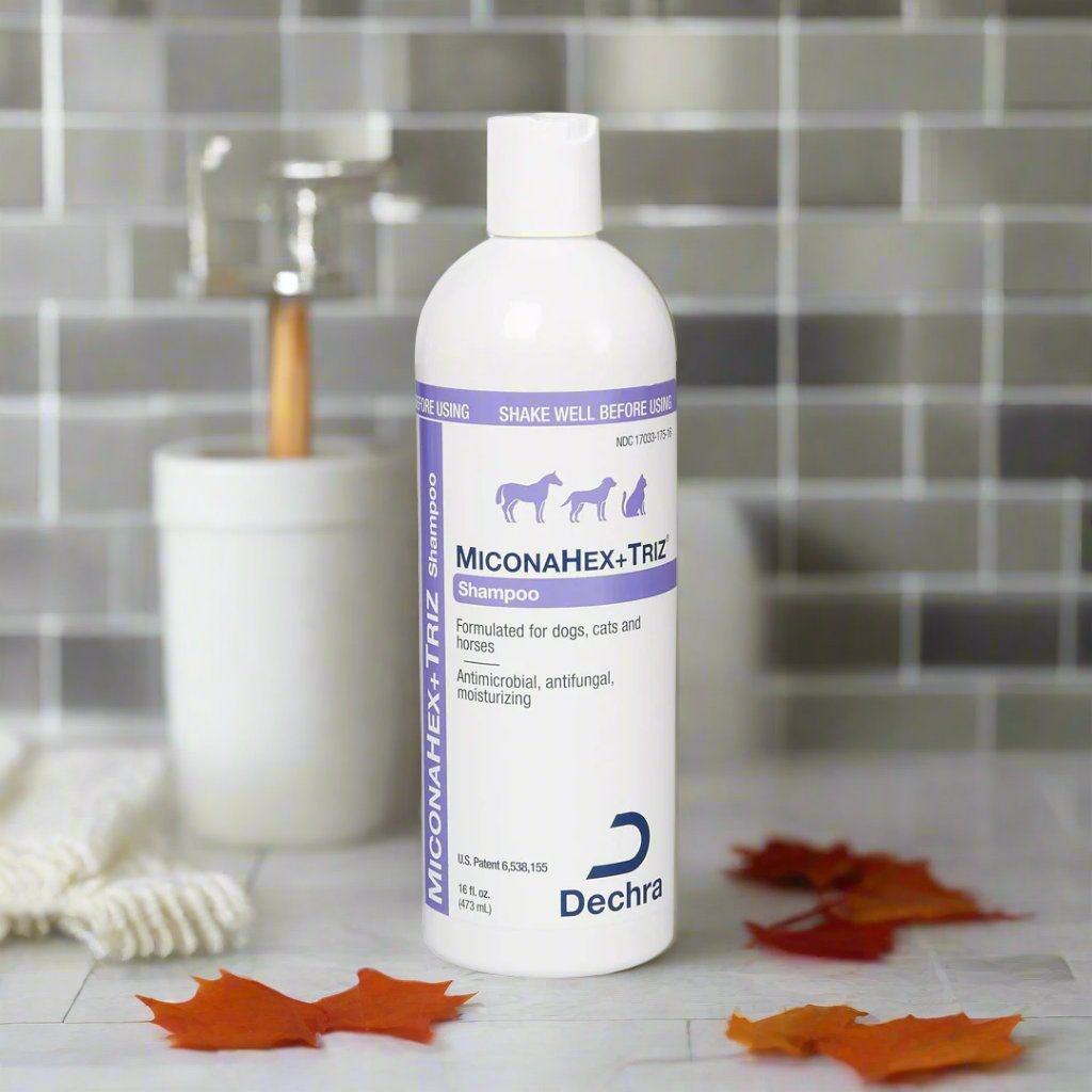 Dechra MiconaHex +Triz Antimicrobial Shampoo for Dogs, Cats & Horses
